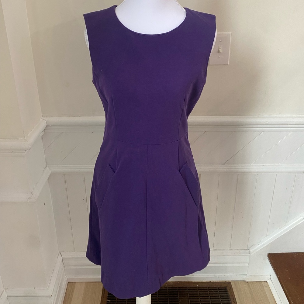 Diane Von Furstenberg Purple Dress